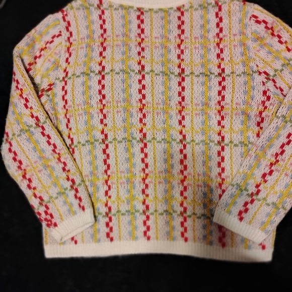 Colorful Patterned Women's Cardigan - Picture 9 of 11